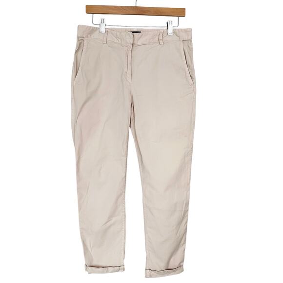 Theory Tan Chino Pants Sz 8 - Picture 5 of 5
